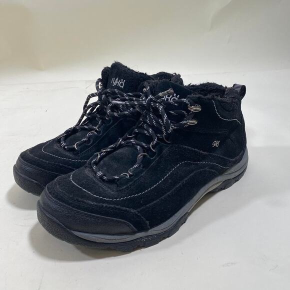 Vintage black ryka hiking boots - Picture 1 of 7